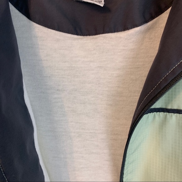 Champion Lite Green Windbreaker Size L - Picture 5 of 7